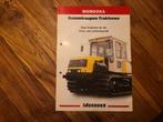 Tractor folder MOROOKA Gummiraupen-Traktoren, Ophalen of Verzenden, Zo goed als nieuw