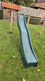 Glijbaan 300 cm Groen, Kinderen en Baby's, Speelgoed | Buiten | Speeltoestellen, Ophalen, Zo goed als nieuw, Glijbaan