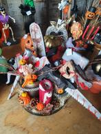 Grote partij halloween decoratie stukken en artikelen herfst, Ophalen of Verzenden, Zo goed als nieuw
