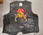 Lederen vest xxxl nagenoeg nieuwe, Ophalen of Verzenden, Zo goed als nieuw, Overige maten, Zwart