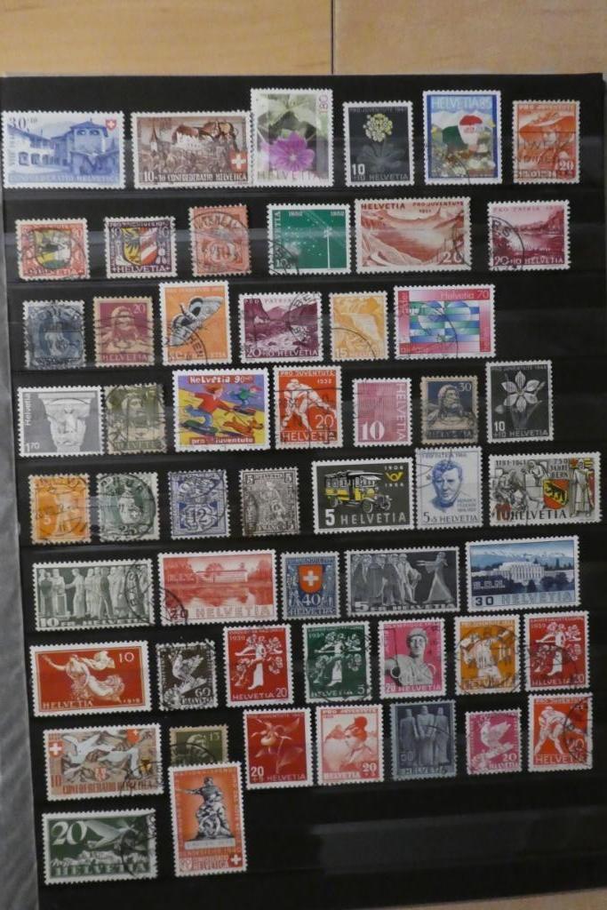 RN-05 : Opruiming Partij Zwitserland in stockboek 1, Postzegels en Munten, Postzegels | Volle albums en Verzamelingen, Buitenland