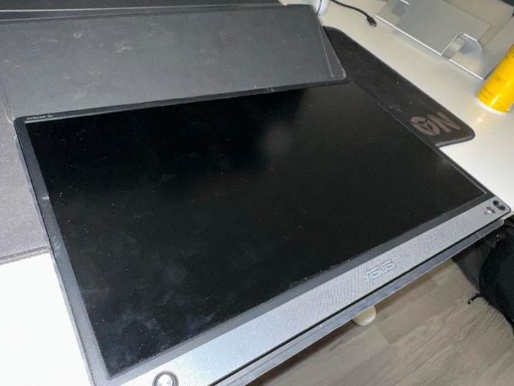 Asus Zenscreen Pro - Draagbare Monitor, Computers en Software, Monitoren, Gebruikt, 60 Hz of minder, USB-C, Ingebouwde speakers