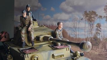 1/16 3 koppige Panzer crew. beschikbaar voor biedingen