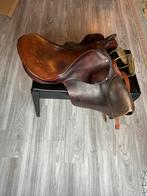 Veelzijdigheidszadel 17 inch Boom 24 Johs. Stubben Krefeld, Dieren en Toebehoren, Paarden en Pony's | Zadels, Ophalen, Gebruikt