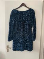 Glitter jurk maat M, Kleding | Dames, Grote Maten, H&M, Blauw, Jurk, Ophalen of Verzenden