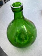 Grote wijnmaak fles, Huis en Inrichting, Woonaccessoires | Vazen, Ophalen, Minder dan 50 cm, Groen, Glas