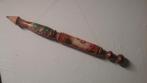 Zeer groot handbeschilderd potlood, fraai design object., Ophalen of Verzenden