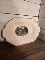 Société Céramique Maestricht, serie Landschap, Broodschaal., Antiek en Kunst, Ophalen of Verzenden