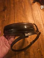 Bruin onderlegde zwarte neusriem maat cob., Dieren en Toebehoren, Ophalen of Verzenden, Zo goed als nieuw, Springen