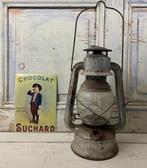 Antieke Franse stormlamp met lont A/C
