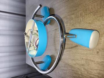 Mooie blauwe plafondlamp  beschikbaar voor biedingen