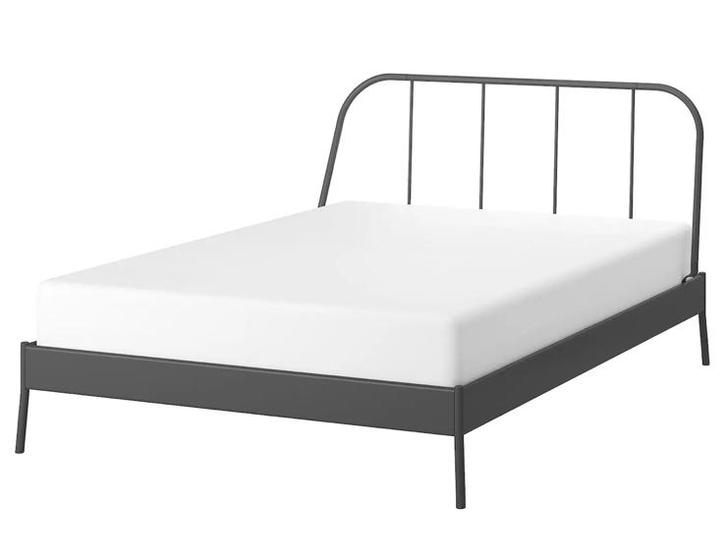 Ikea KOPORDAL bedframe - Twijfelaar 140x200, Huis en Inrichting, Slaapkamer | Bedden, Zo goed als nieuw, Twijfelaar, 140 cm, Hout