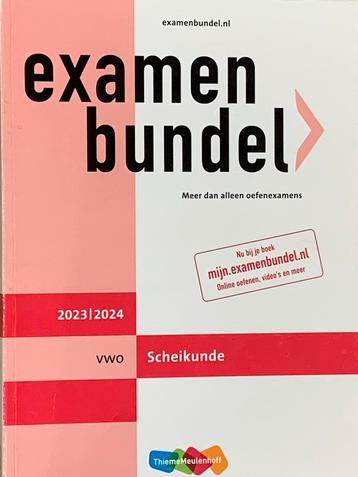 Examenbundel Scheikunde VWO 2023-2024 beschikbaar voor biedingen
