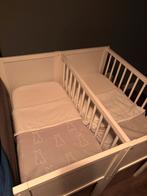Co-sleeper tweeling wiegjes, incl. matrassen en toebehoren, Ophalen of Verzenden, Zo goed als nieuw, Minder dan 140 cm, Matras