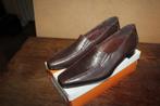 Theresia M vlot leren schoenen mt 8,5 KOOPJE, Schoenen met lage hakken, Theresia M, Bruin, .