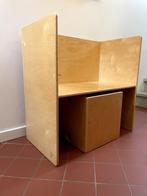 Vintage Van Dijk kubus tafel en kubusstoel, Ophalen, Gebruikt, Tafel(s) en Stoel(en)