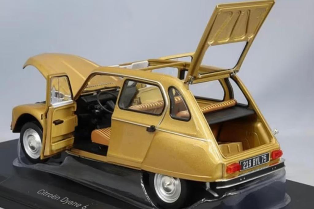 CITROEN DYANE 6 '78 Beige met. schaal 1/18 NOREV REF. 181619, Verzenden, Nieuw, Auto, Norev