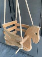 Houten schommel paard!, Kinderen en Baby's, Speelgoed | Buiten | Speeltoestellen, Ophalen, Zo goed als nieuw, Schommel