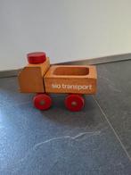Vintage houten transport wagen SIO jaren 60, Ophalen of Verzenden