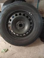 215/65R17 5x112 Skoda Kodiaq Winterbanden met Velg ET30, Ophalen, Gebruikt
