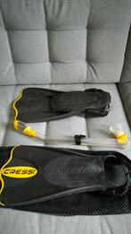 Cressi Snorkelset - Palau SAF vinnen 41-44, Ophalen of Verzenden, Zo goed als nieuw, Snorkelset