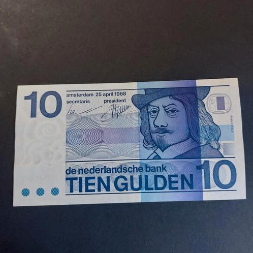 10 gulden Biljet² Frans Hals uit 1968 in PR, Postzegels en Munten, Bankbiljetten | Nederland, Los biljet, 10 gulden, Ophalen of Verzenden