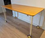 Ikea Desk Bamboo 140 x 65 cm, Ophalen, Gebruikt