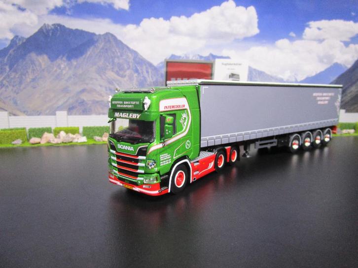 Wsi 01-4449 Steffen Brixtofte , Scania R Highline CR20H, Hobby en Vrije tijd, Modelauto's | 1:50, Nieuw, Bus of Vrachtwagen, Wsi