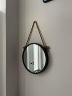 Spiegel met jute touw, Huis en Inrichting, Woonaccessoires | Spiegels, Minder dan 100 cm, Minder dan 50 cm, Rechthoekig, Ophalen