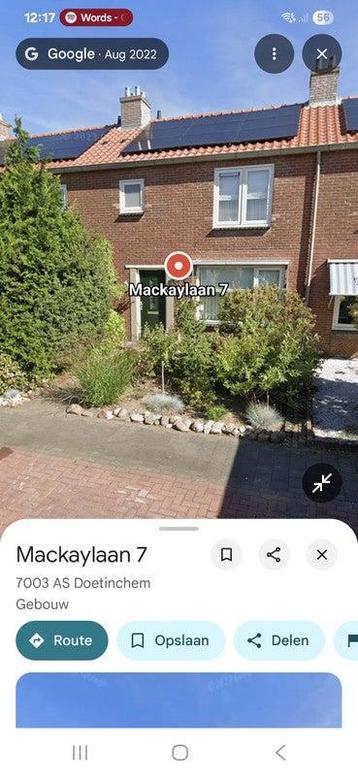 NIEUW! Woonruimte te huur Mackaylaan, Doetinchem beschikbaar voor biedingen
