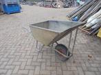 kruiwagen grote bak  slaal  gegalvaniceerd, Ophalen, Gebruikt, Handmatig