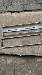 Kenteken omlijsting chroom MG-TRIUMPH enz, Auto diversen, Tuning en Styling, Ophalen of Verzenden