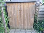 Houten tuinkast 150 x 70 x 173/185 cm, Ophalen, Zo goed als nieuw, Hout, Overige typen