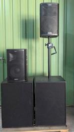 ✅Eminence Alto black pa systeem 2500 watt rms, Overige merken, Gebruikt, Info@verbuntaudio.nl, Overige typen