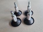 Vitra EA Stoelpootverlengers - Set van 4, Ophalen of Verzenden, Nieuw, Zwart