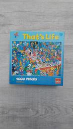 That's Life puzzel, 1000 stukjes, Ophalen of Verzenden, 500 t/m 1500 stukjes, Zo goed als nieuw, Legpuzzel