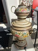 Antiek Copper Semaver with flower patterns, Ophalen of Verzenden