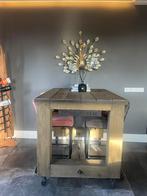 Bar tafel met stoelen en wijnfleshouder, Ophalen, Zo goed als nieuw