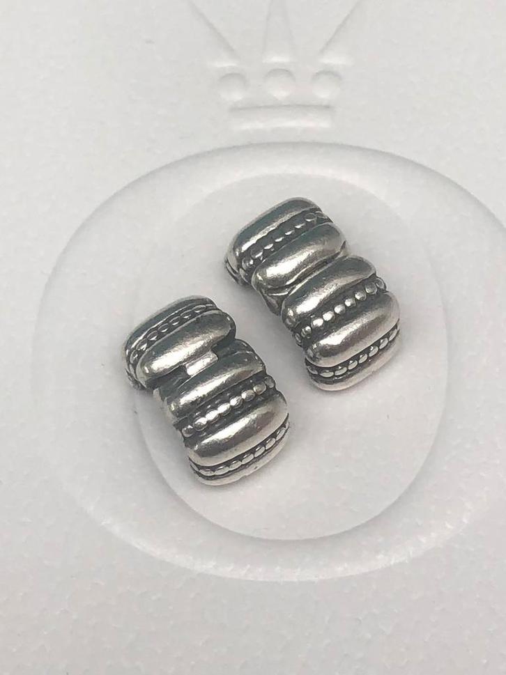 Pandora clips zgan €12,99 ps, Sieraden, Tassen en Uiterlijk, Bedels, Zo goed als nieuw, Pandora, Zilver, Ophalen