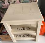 Uniek riviera maison salon tafel bijzettafel sidetable creme, Ophalen, Gebruikt, 50 tot 100 cm, 50 tot 75 cm