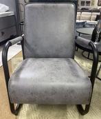 Fauteuil grijs. Super scherpe prijs. E-1429, Nieuw, #fauteuil#grijs#relax, Metaal, 75 tot 100 cm