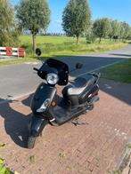 Sym fiddle II e5 met geel kenteken, Ophalen, Gebruikt, Maximaal 45 km/u, Benzine