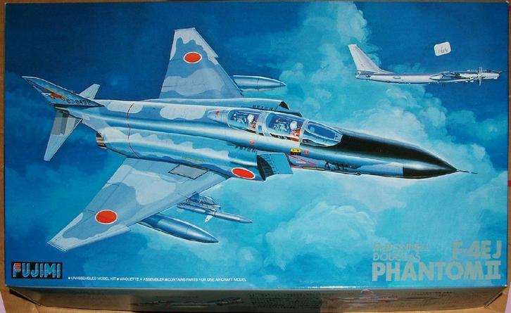 Fujimi McDonnell F-4EJ Phantom 2. Schaal 1:48. ZGAN, Hobby en Vrije tijd, Modelbouw | Vliegtuigen en Helikopters, Zo goed als nieuw