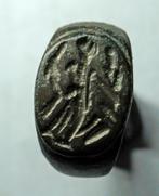 Ring - Romeins - Bodemvondst - D, Ophalen of Verzenden, Brons, Ring