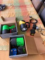 3 duiklampen met laders, Ophalen of Verzenden, Gebruikt, Duiklamp