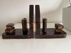Oude Houten boekensteunen, Huis en Inrichting, Woonaccessoires | Wandplanken en Boekenplanken, Ophalen of Verzenden, Zo goed als nieuw