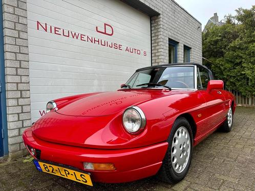 Alfa Romeo Spider 2.0, 3e eigenaar, volledige historie, conc, Auto's, Oldtimers, Bedrijf, Te koop, Elektrische ramen, Lichtmetalen velgen