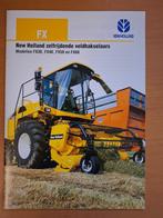 Folder New Holland veldhakselaar FX30, FX40, FX50 en FX60, Ophalen of Verzenden, Gelezen, Tractor en Landbouw