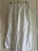 Witte broek wijd model maat 46, Ophalen of Verzenden, Zo goed als nieuw, Maat 46/48 (XL) of groter, Wit