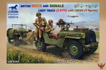 ROWASP | Bronco Models 1/35 British Recce and Signals Jeep beschikbaar voor biedingen